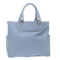 Luxury CELINE Boogie Bag Hand Bag Leather Blue ar10054B