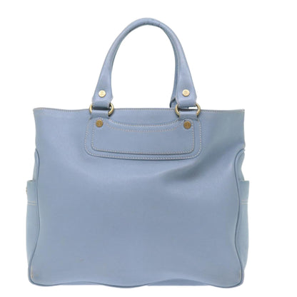 Luxury CELINE Boogie Bag Hand Bag Leather Blue ar10054B