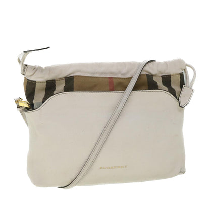 Burberry Nova Auth Leather Beige Shoulder Bag Style 3