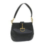 Luxury CELINE Shoulder Bag Leather Black ar10477