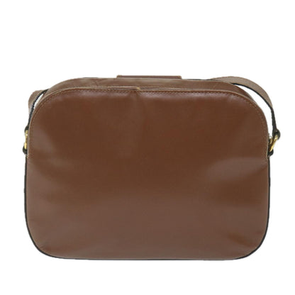 Luxury CELINE Shoulder Bag Leather Brown ar10843B