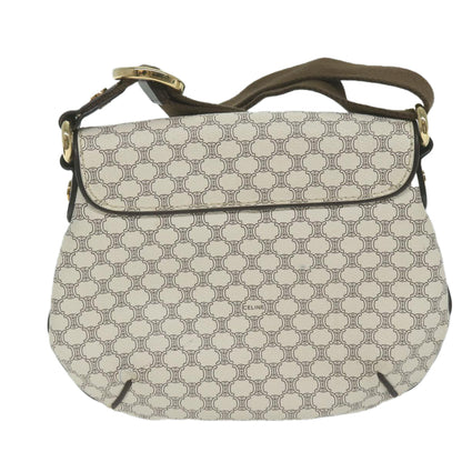 Luxury CELINE Macadam Canvas Shoulder Bag PVC Leather Whe ar11116