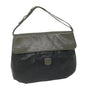 Luxury CELINE Shoulder Bag Leather Black ar11210