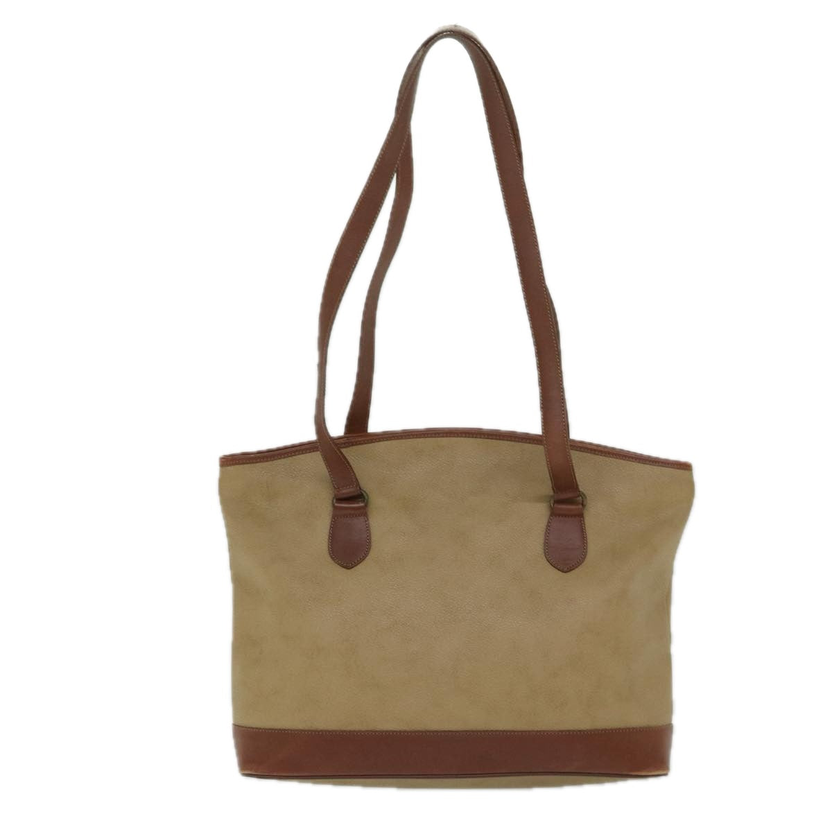 Burberry BURBERRYSs Auth Leather Beige Shoulder Bag