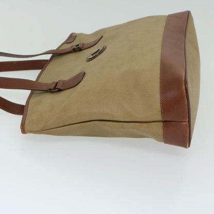 Burberry BURBERRYSs Auth Leather Beige Shoulder Bag
