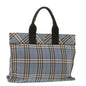 Burberry Nova Label Canvas Brown Handbag
