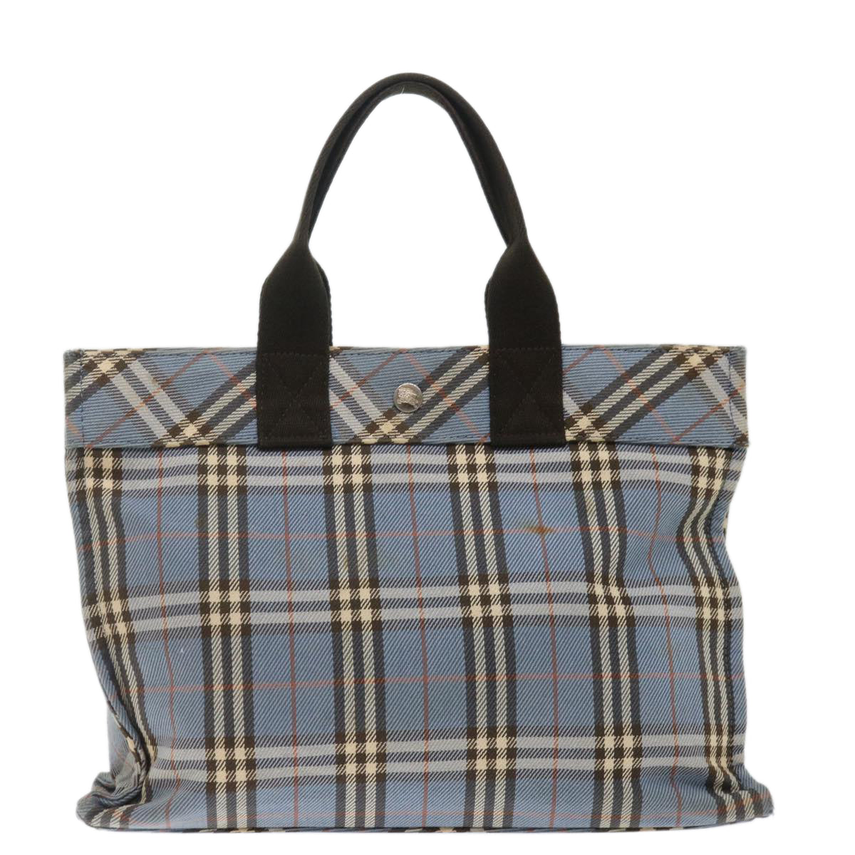 Burberry Nova Label Canvas Brown Handbag