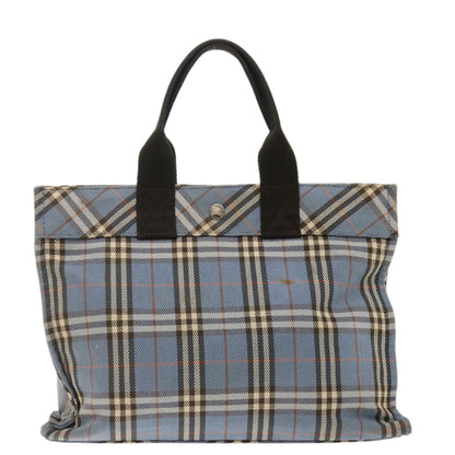 Burberry Nova Label Canvas Brown Handbag