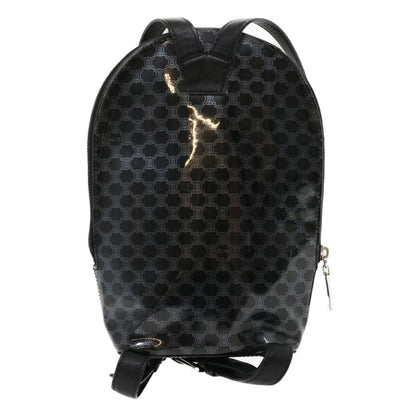 Luxury CELINE Macadam Backpack Vinyl Black ar6749