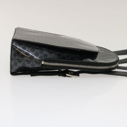 Luxury CELINE Macadam Backpack Vinyl Black ar6749