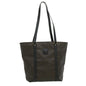 Luxury CELINE Macadam Canvas Tote Bag Black ar7450