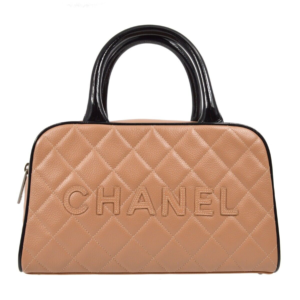 Chanel Caviar Brown Luxury Handbag Rovelle Bags