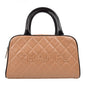 Chanel Caviar Brown Luxury Handbag Rovelle Bags