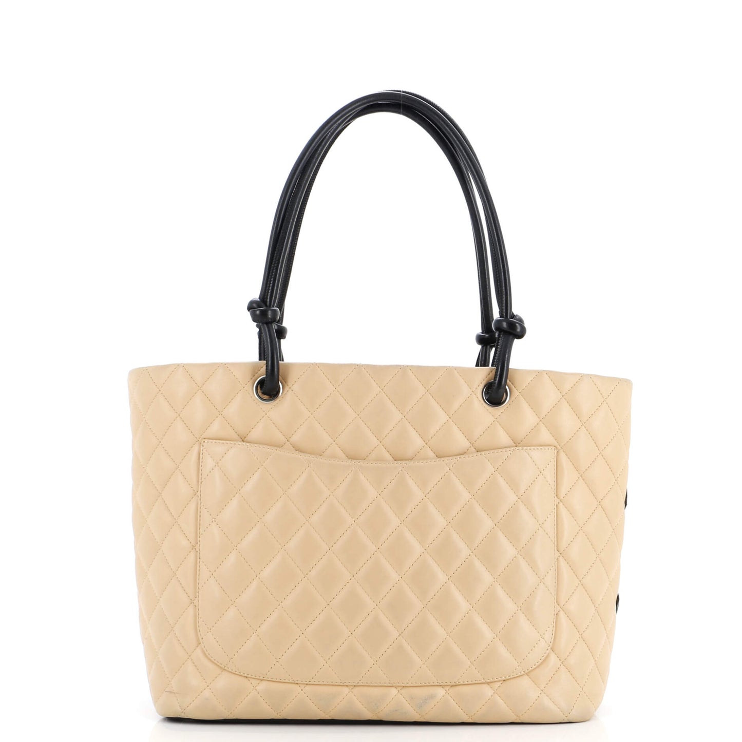 Chanel Cambon Tote Quilted Leather Large Rovelle Bags