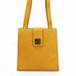 CELINE Shoulder Bag leather yellow Women