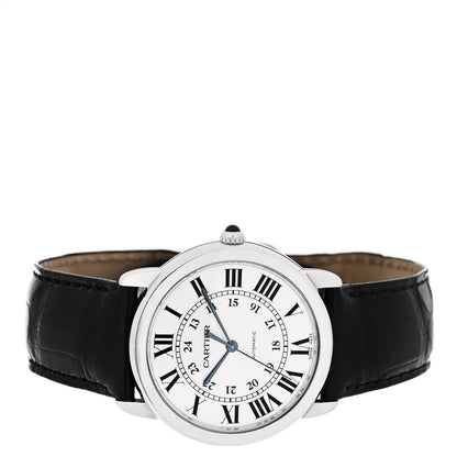 Stainless Steel Alligator 36mm Ronde Solo Automatic Watch