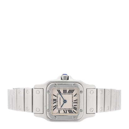 Stainless Steel 24mm Santos de Cartier Galbee Quartz Watch