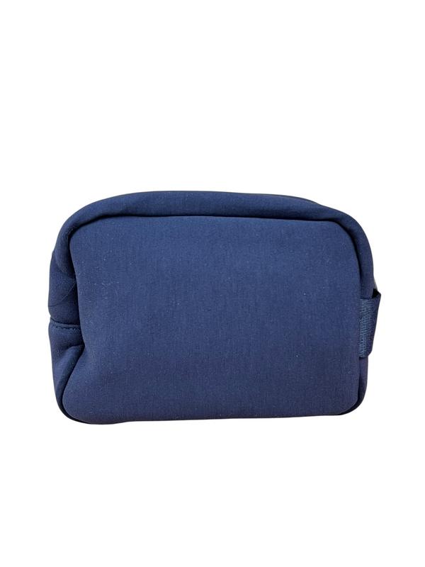 Dior Beauty Navy Soft Cosmetic Zip Pouch Rovelle Bags