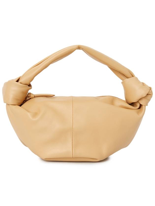 Luxury Bottega Veneta Double Knot Mini Tote Bag Brown