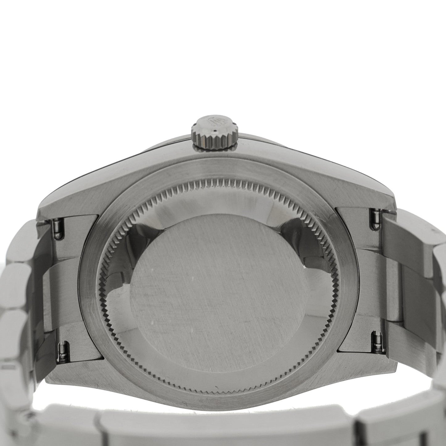 Stainless Steel 34mm Oyster Perpetual Watch Pink 124200