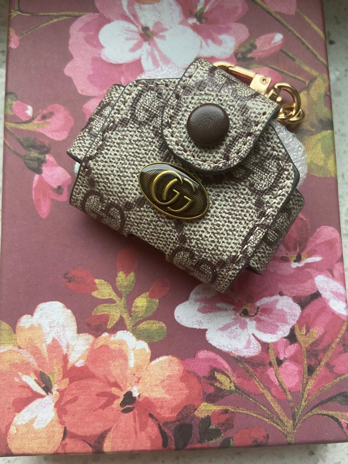 Gucci Leather AirPods Case for 12Pro Generation Shop