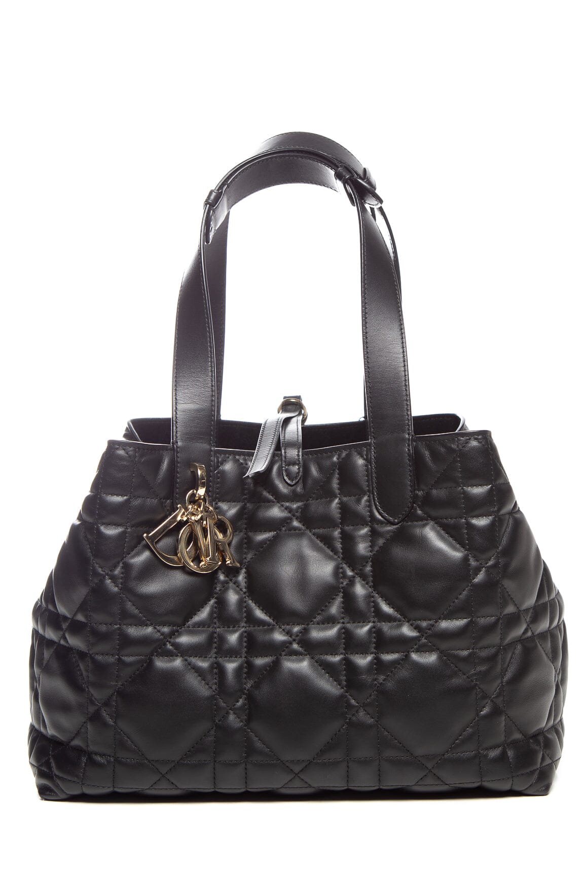 Dior Black Cannage Toujours Handbag Rovelle Bags