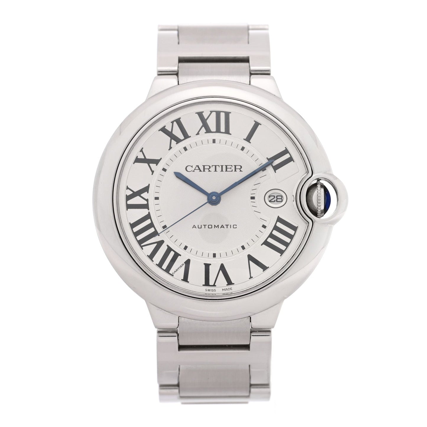 Stainless Steel 42mm Ballon Bleu De Cartier Automatic Watch