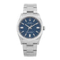 Stainless Steel 36mm Oyster Perpetual Watch Med Blue 126000