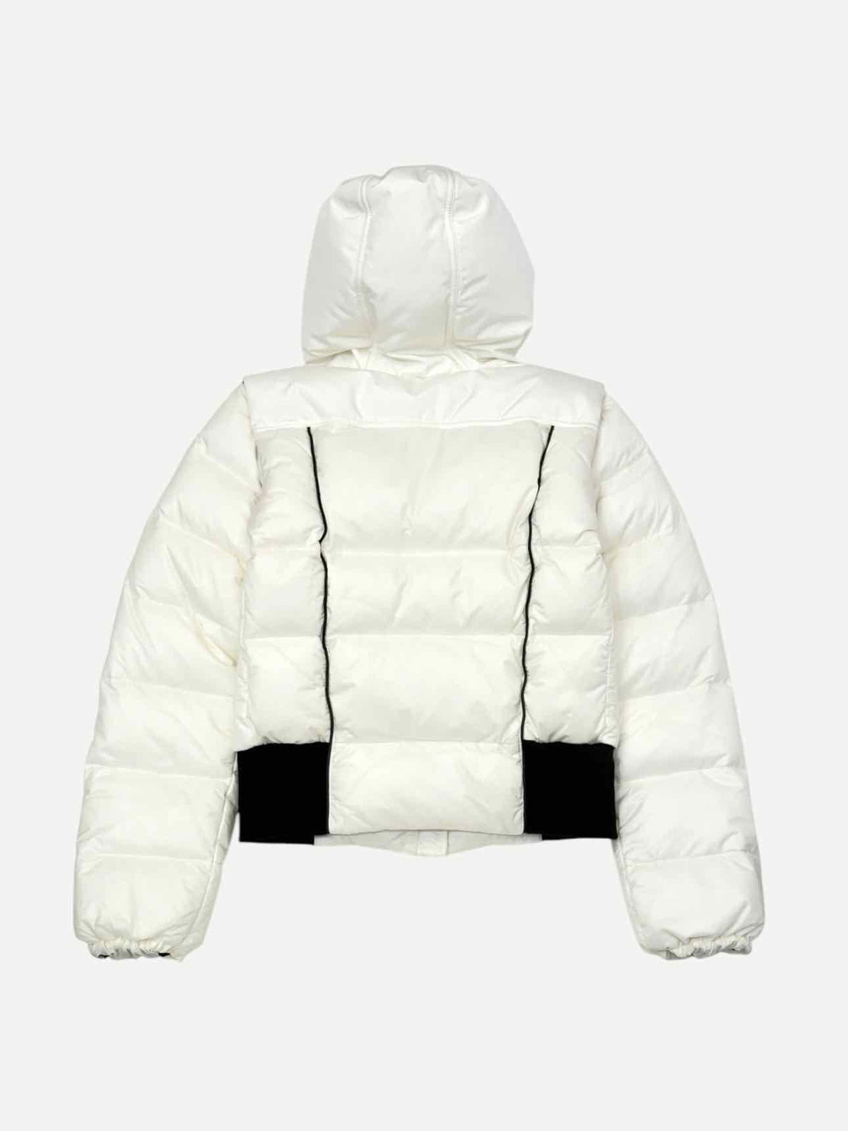 FENDI Hoodie Puffer White & Red Size US 4 Jacket Rovelle Bags