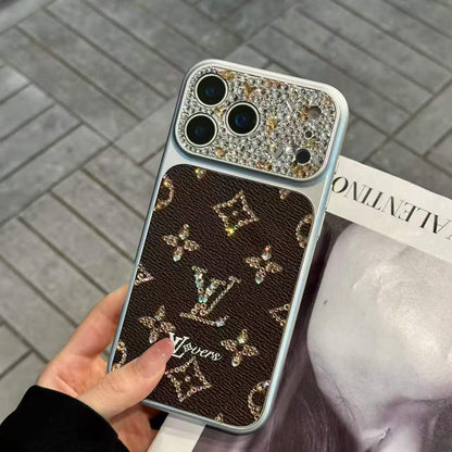Luxurious, sparkling diamond iPhone phone case-2