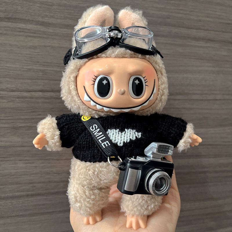 [Baby + Baby Clothing] Rab Clothing Bag Pendant Cute Vinyl DIY Doll Doll Keychain Pendant Gift