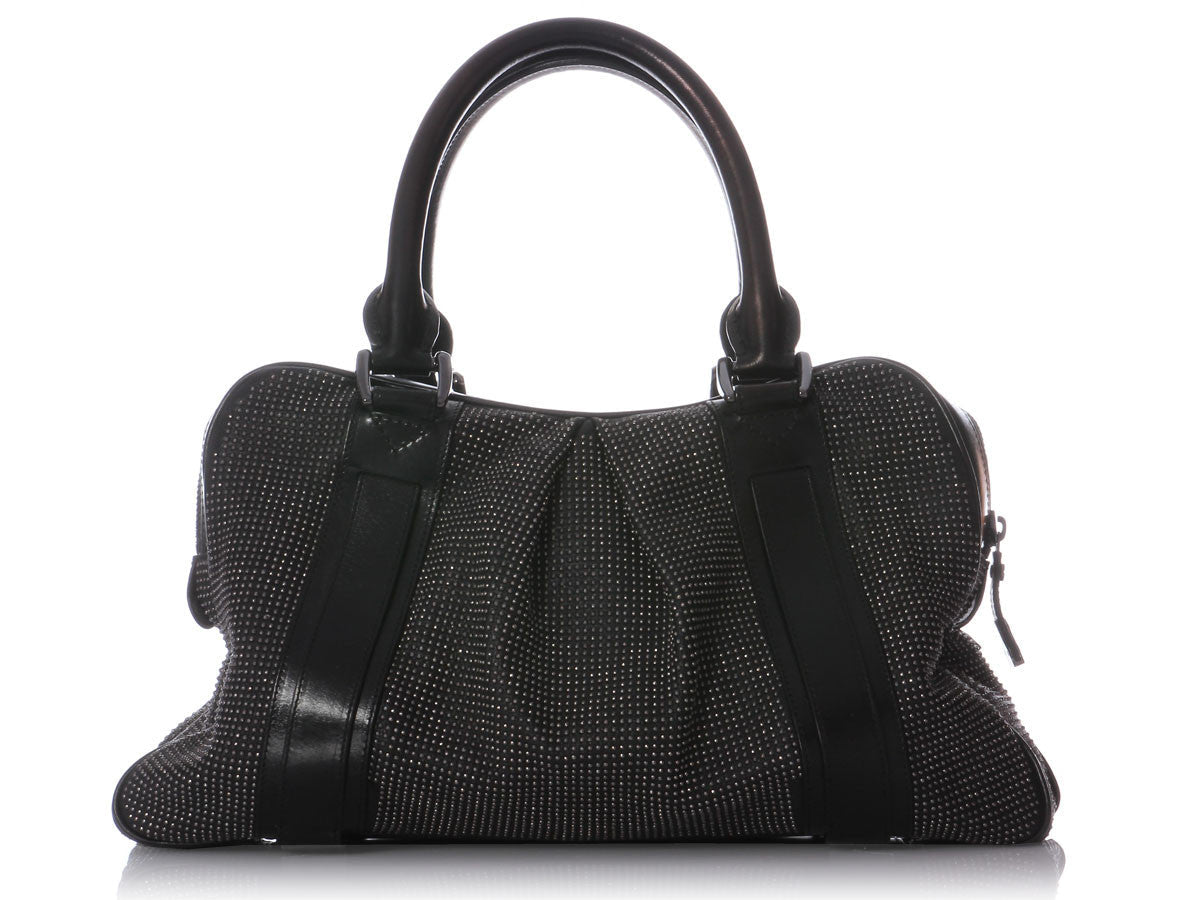 Burberry Small Studded Black Handbag