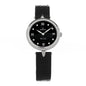 Stainless Steel Alligator Diamond 27mm De Ville Quartz Watch Black 424.13.27.60.51.001