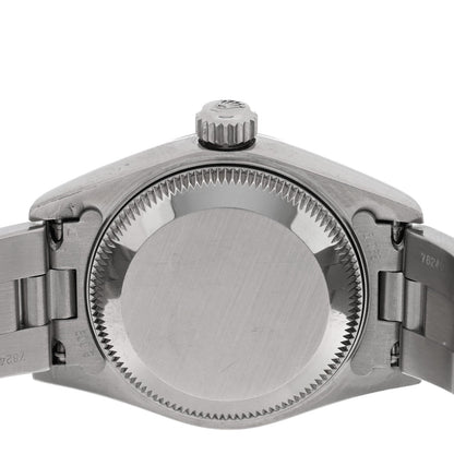 Stainless Steel 26mm Oyster Perpetual Date Watch Blue 79160