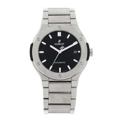Titanium 45mm Classic Fusion Automatic Watch Black 510.NX.1170.NX