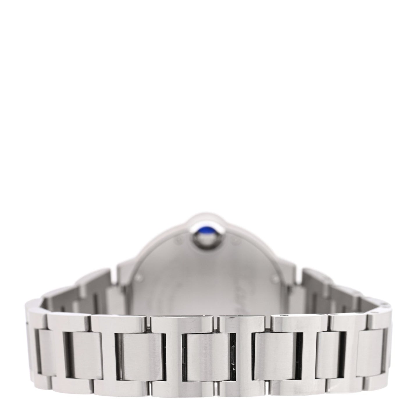 Stainless Steel Diamond 33mm Ballon Bleu De Cartier Quartz Watch