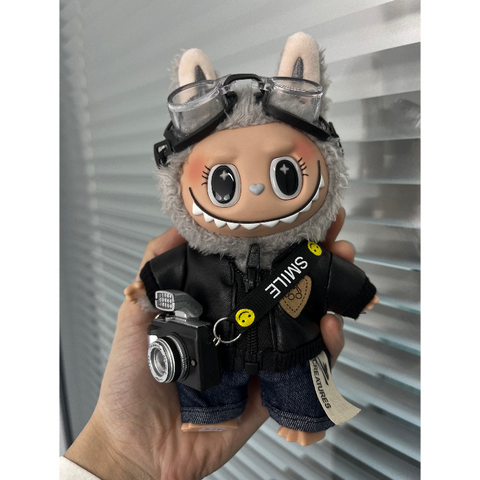 [Baby + Baby Clothing] Rab Clothing Bag Pendant Cute Vinyl DIY Doll Doll Keychain Pendant Gift
