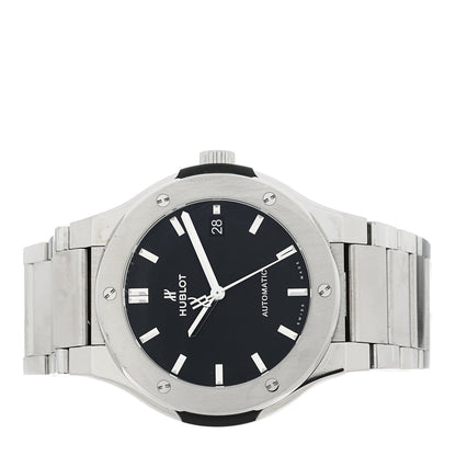 Titanium 45mm Classic Fusion Automatic Watch Black 510.NX.1170.NX