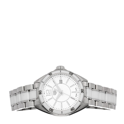 Stainless Steel Ceramic 32mm Formula 1 Lady Quartz Watch White WBJ141AC