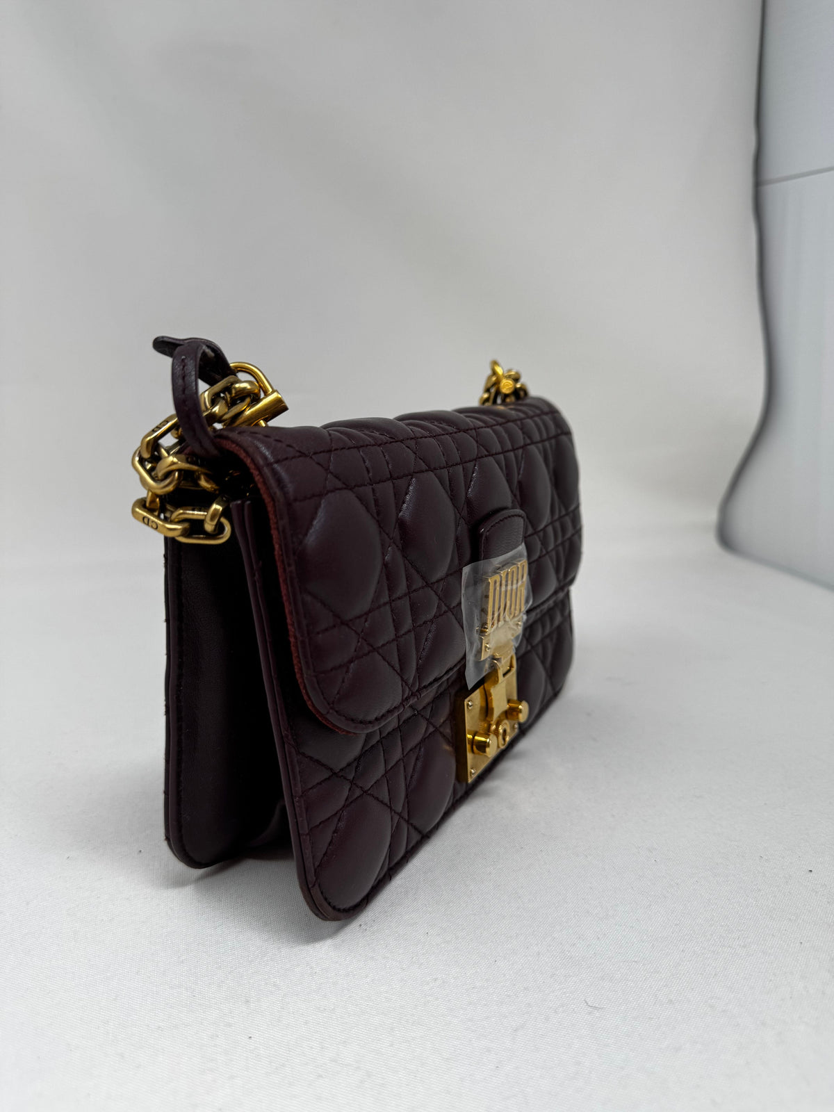Miss Dior Leather Crossbody Bag Dior Burgundy In Leather Bj1-08 Rovelle Bags