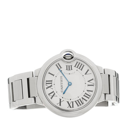 Stainless Steel 36mm Ballon Bleu De Cartier Quartz Watch