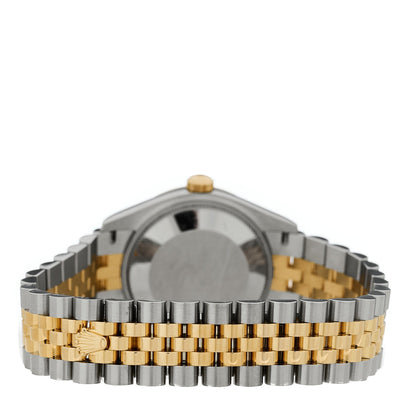 Stainless Steel 18K Yellow Gold Diamond 31mm Oyster Perpetual Datejust Watch Silver 278273