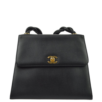 Chanel Caviar Black Shoulder Bag Style 2 Rovelle Bags