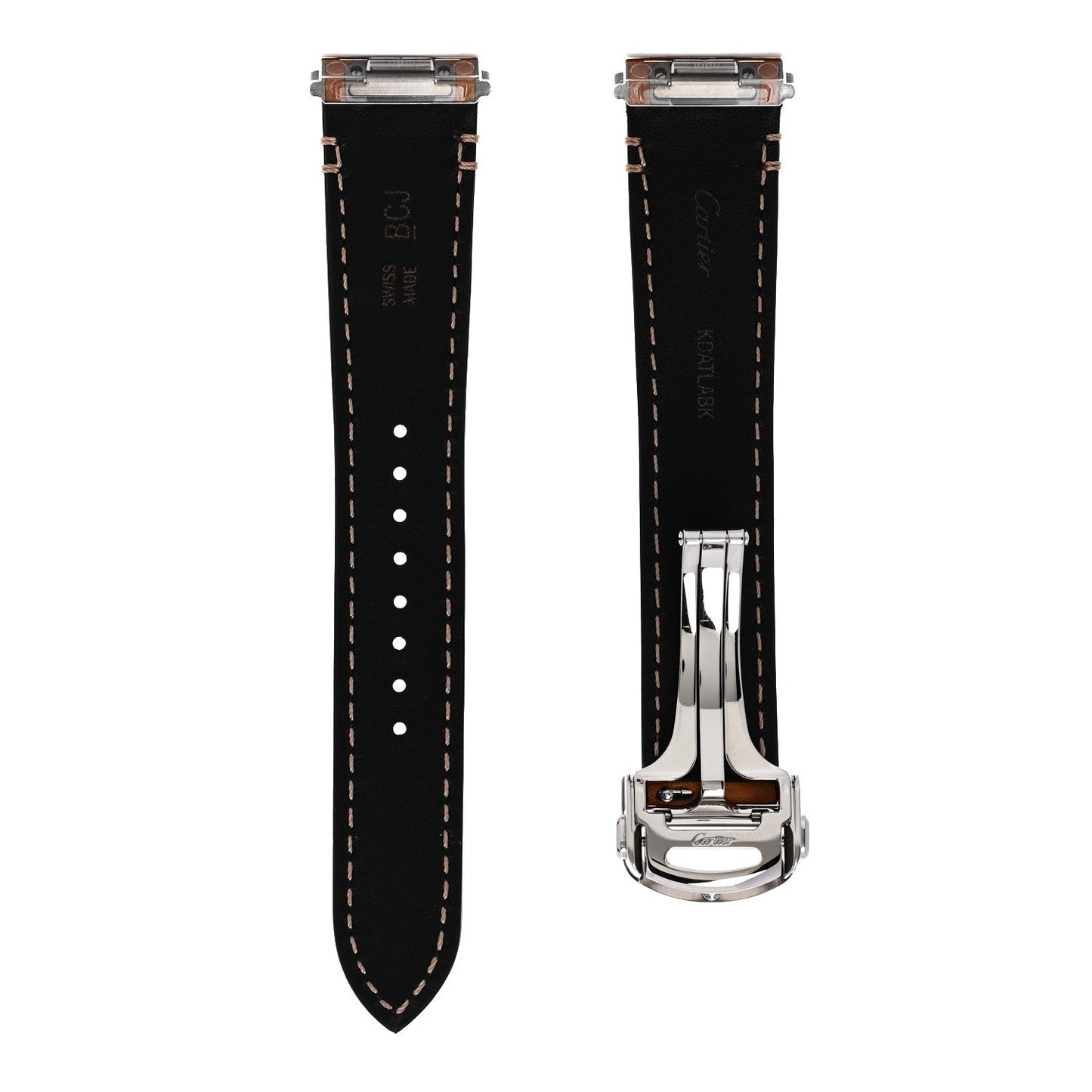 Stainless Steel 35mm Santos de Cartier Automatic Watch