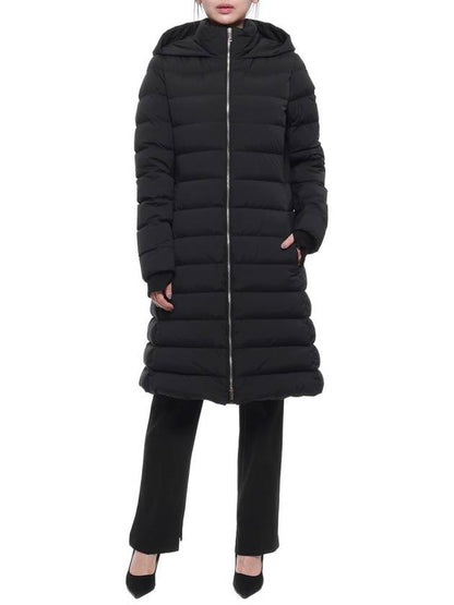Luxury Burberry New Bridge Hooded Goose Down Padding Black