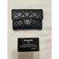 Chanel Black Caviar Classic Flap Card Holder
