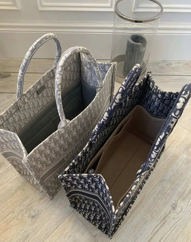 Liner For Christian Dior Large Book Tote Rovelle Bags
