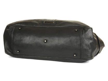 Burberry Prorsum Weekender Leather Black Handbag