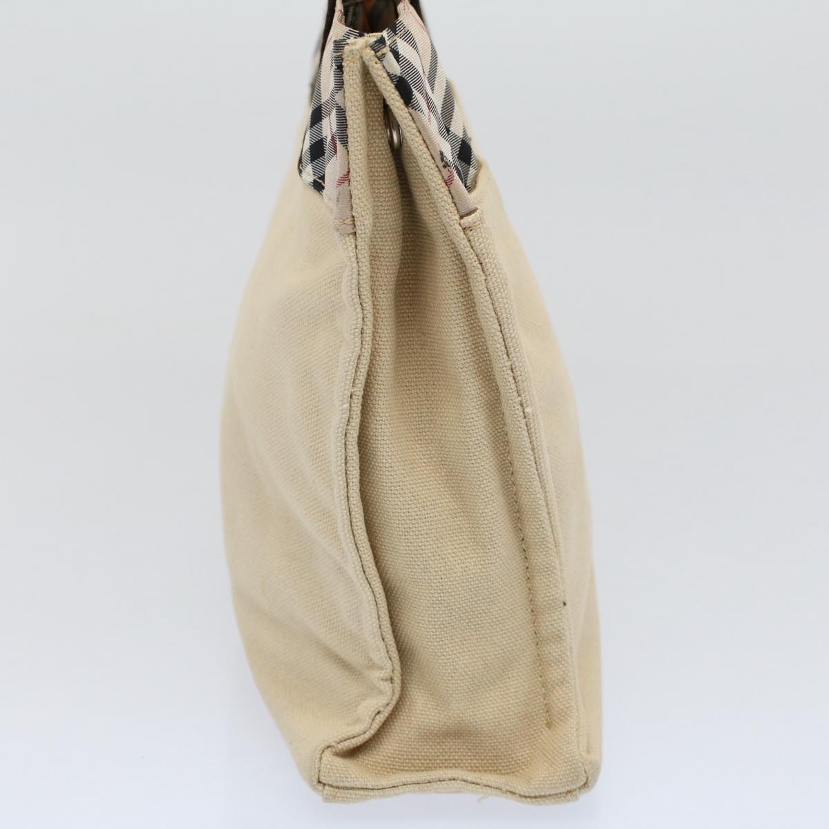 Burberry Nova Label Canvas Beige Handbag Style 2