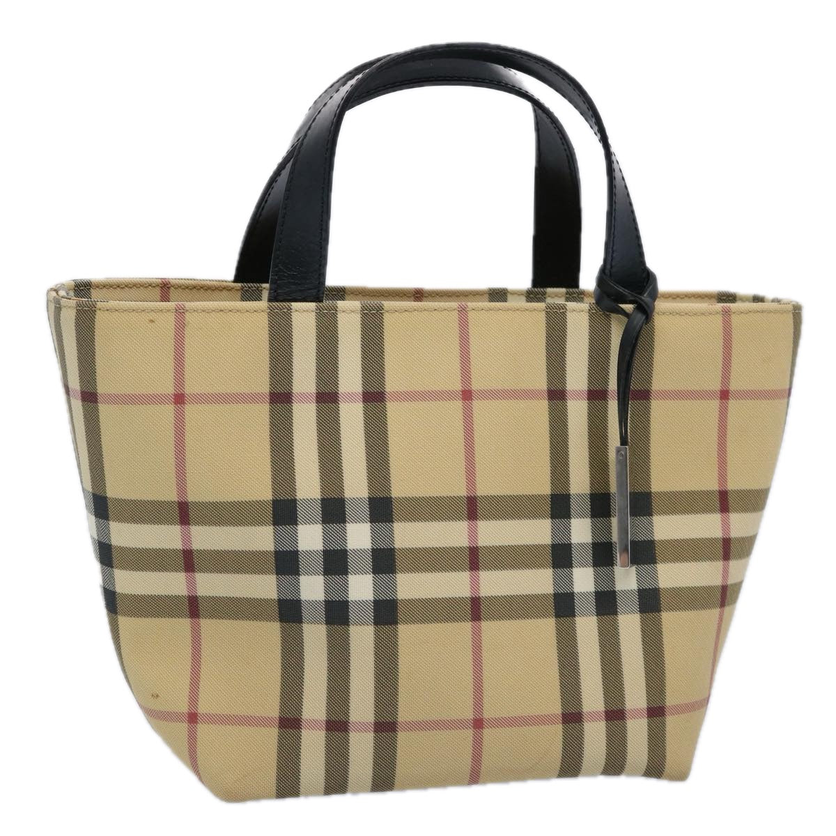Burberry Nova Coated Canvas Beige Handbag